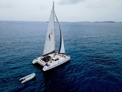 a large ship in a body of water